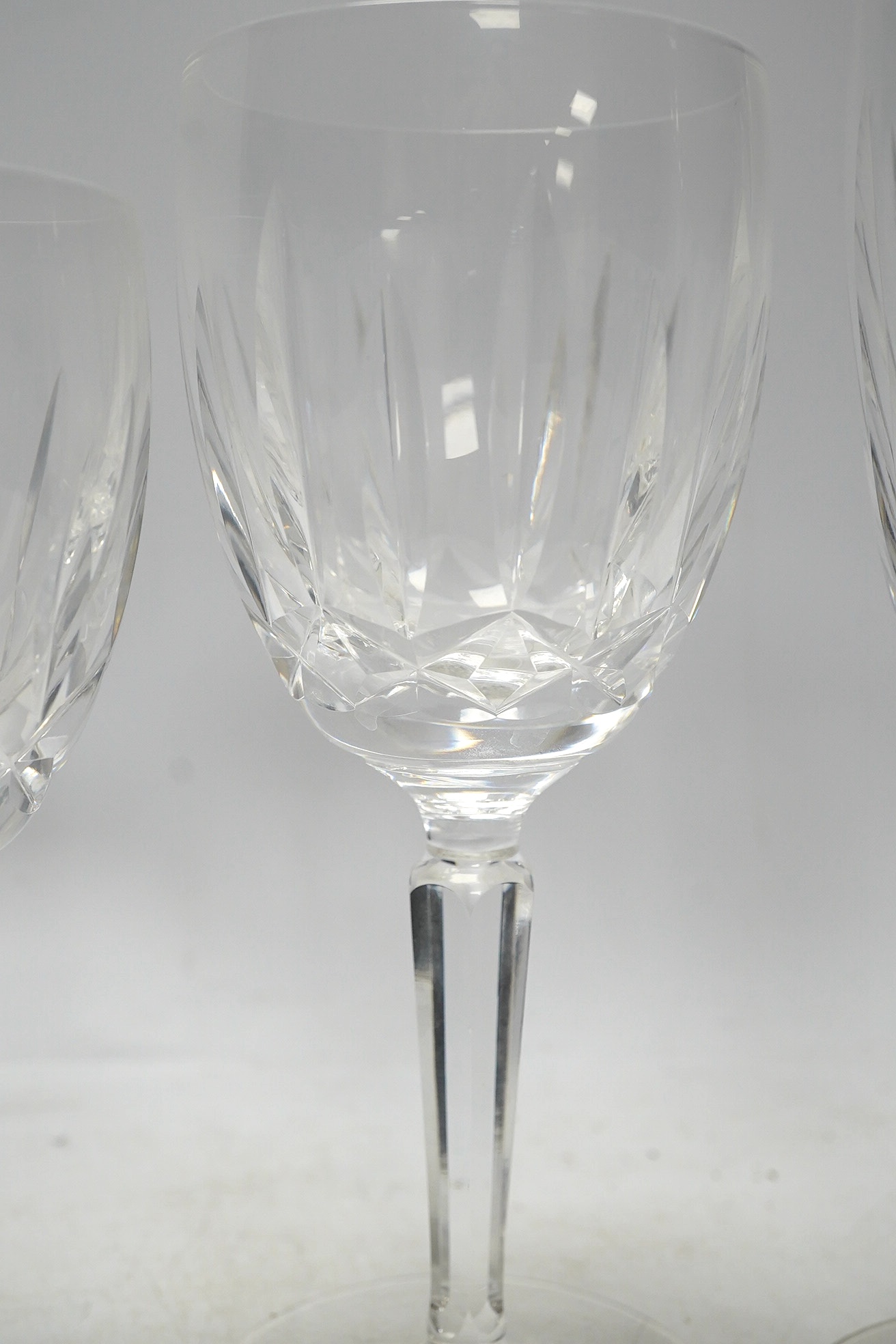 Twenty four Waterford glasses, Kildaire pattern. Condition - good